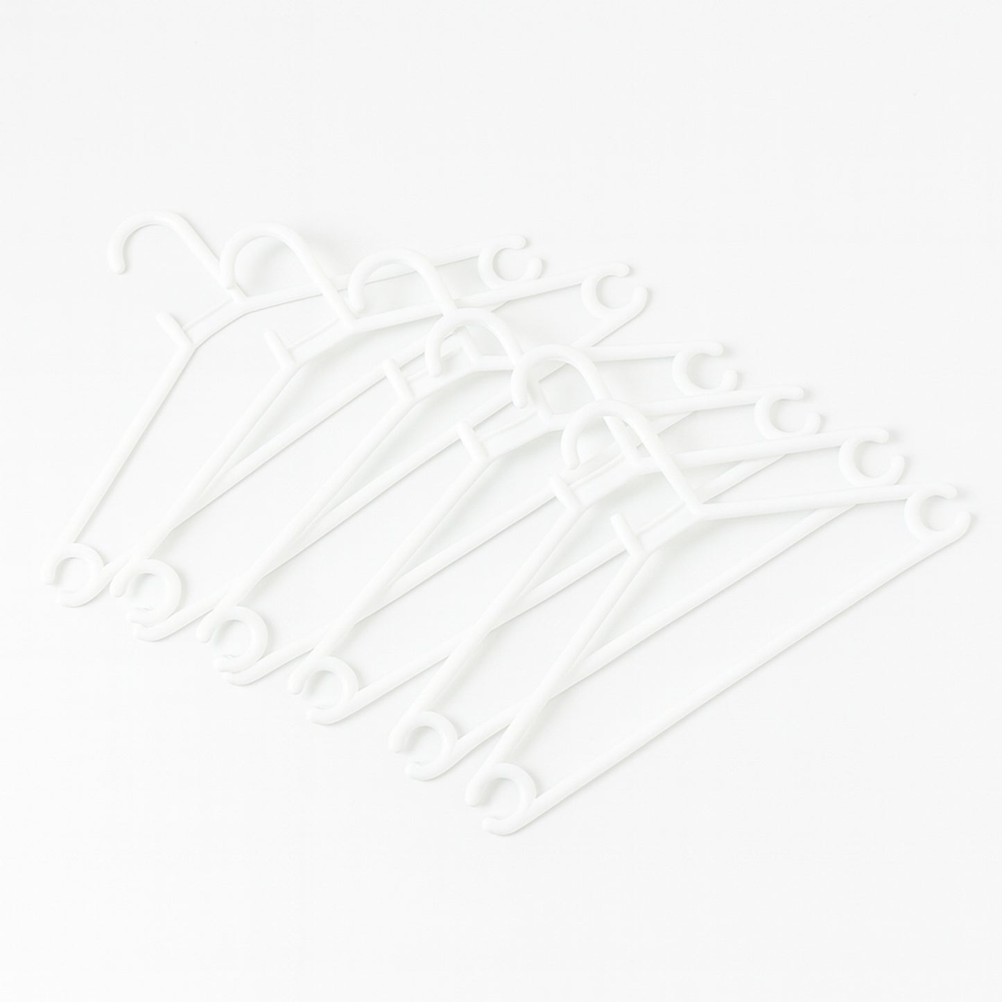 Plastic Clothes Hangers  Set Of 6
