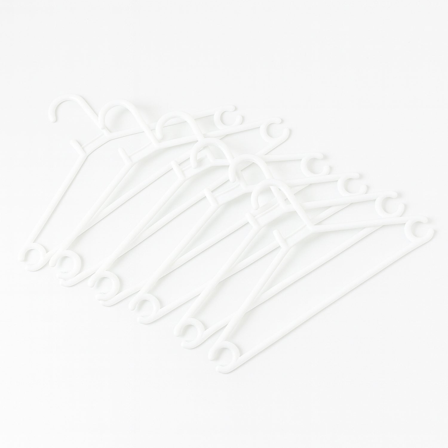 Plastic Clothes Hangers  Set Of 6