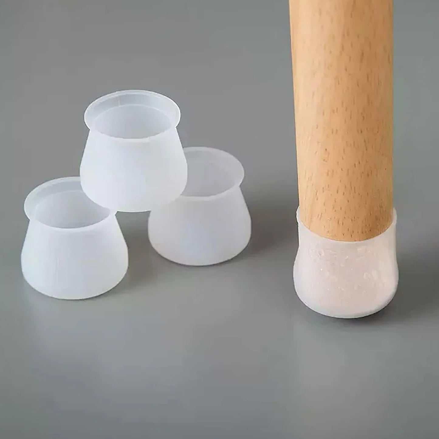 Premium Silicone Furniture Feet Pads (4 Pc Set  Mix Color)