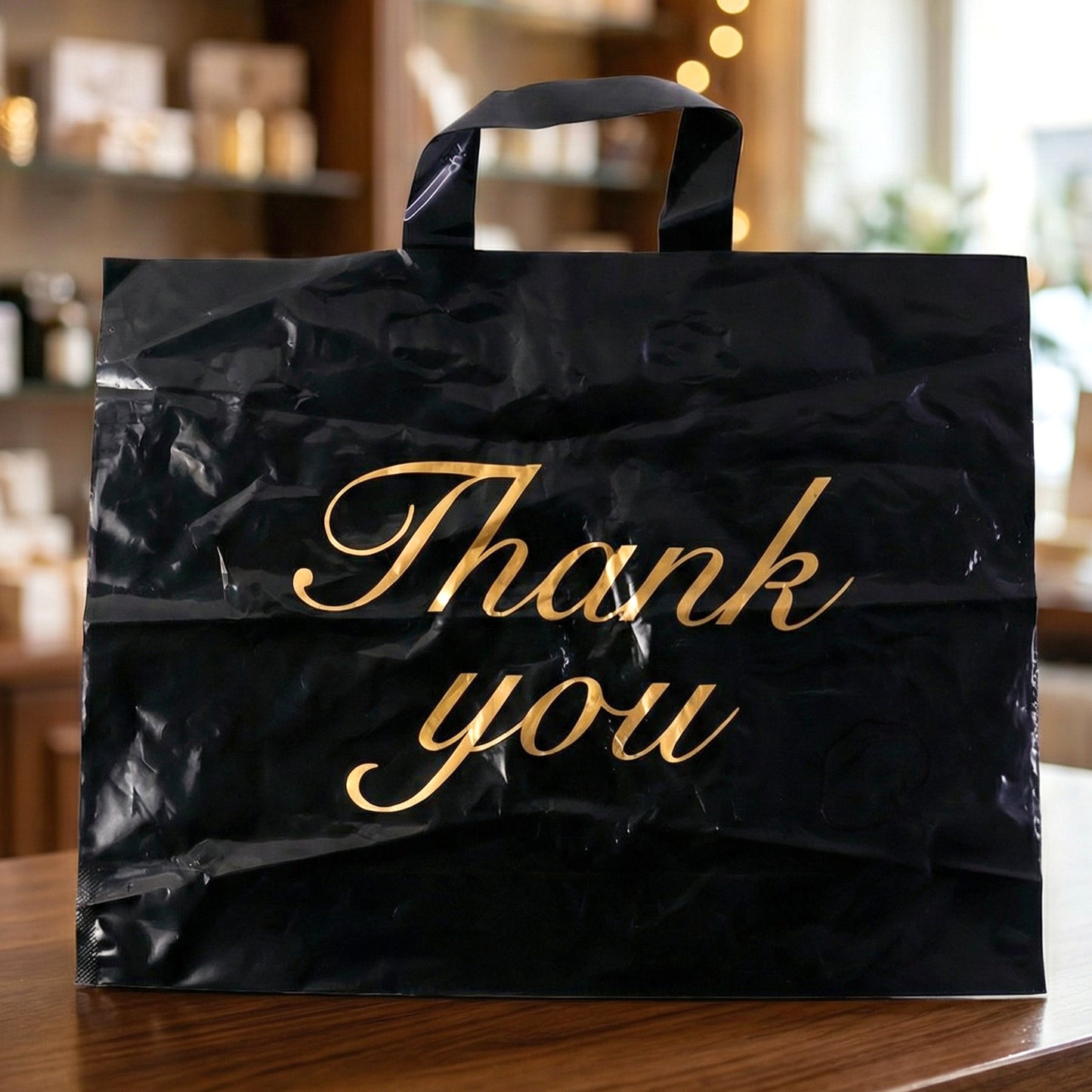 Premium Thank You Printed Carry Bag (2534 Cm 1 Pc)