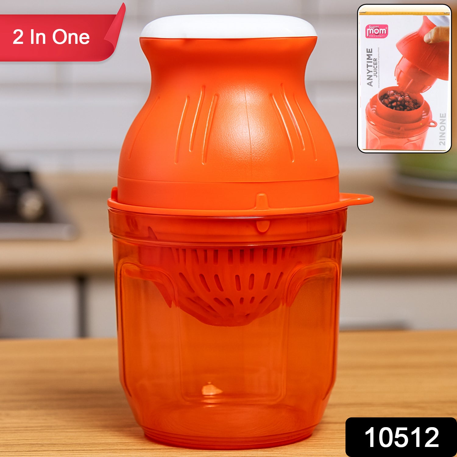 Supermom Handheld Anytime Manual Juicer (1 Pc)