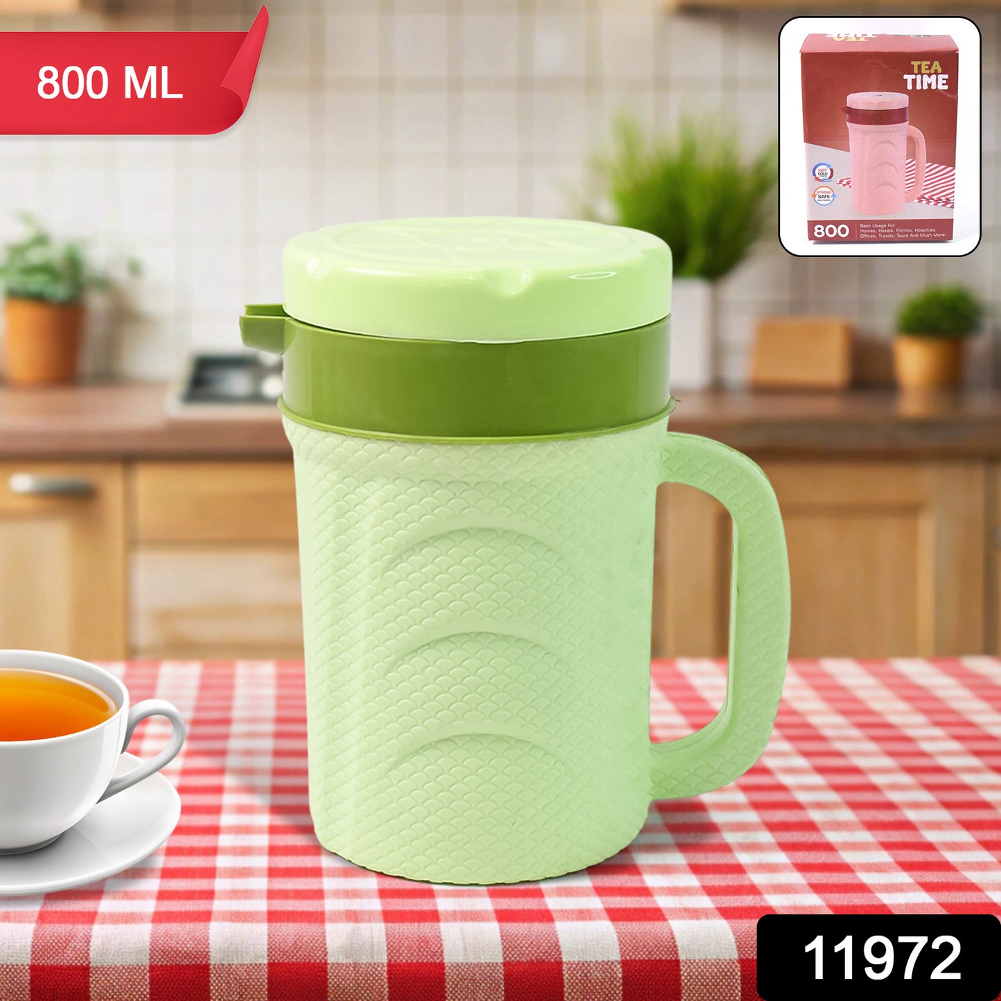 Thermos Insulated Flask Or Hot Kettle (800 Ml  1 Pc)