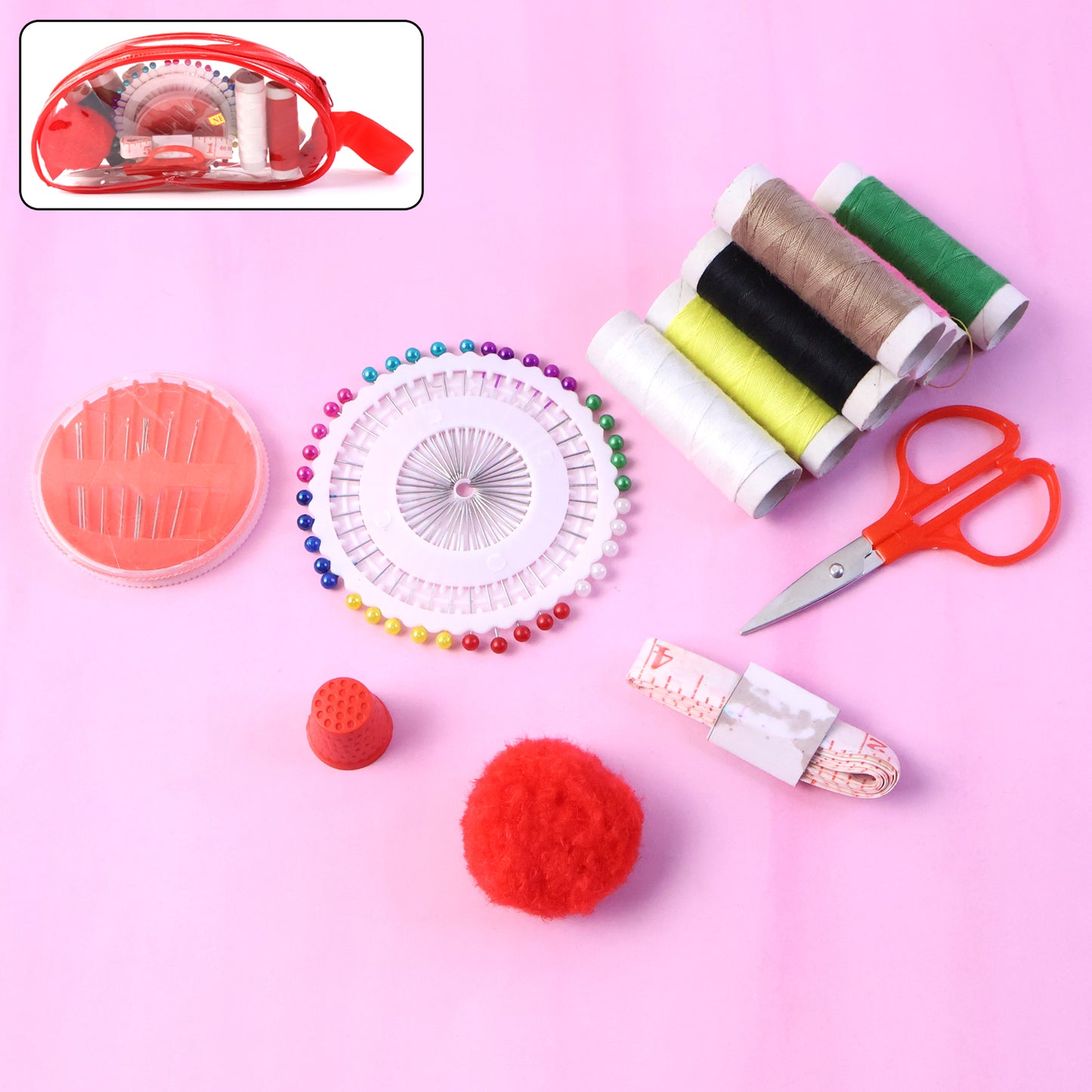 Complete Sewing  Stitching Kit (1 Set)