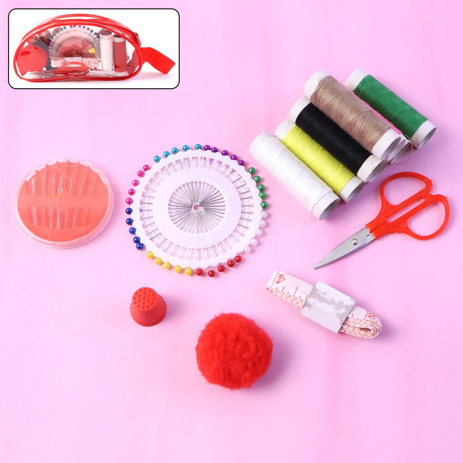 Complete Sewing  Stitching Kit (1 Set)