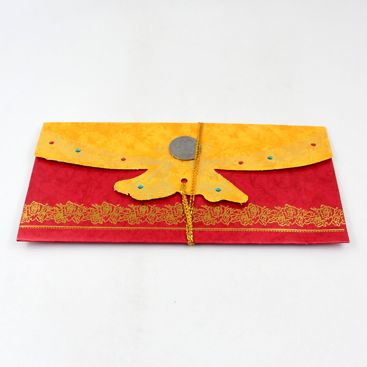 Wedding Gift Card  Cover (1 Pc  Multicolour)