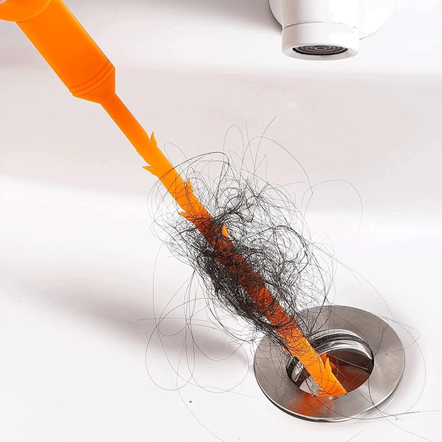 Flexible Sink  Drain Cleaning Stick  50 Cm Long (Pack Of 3)