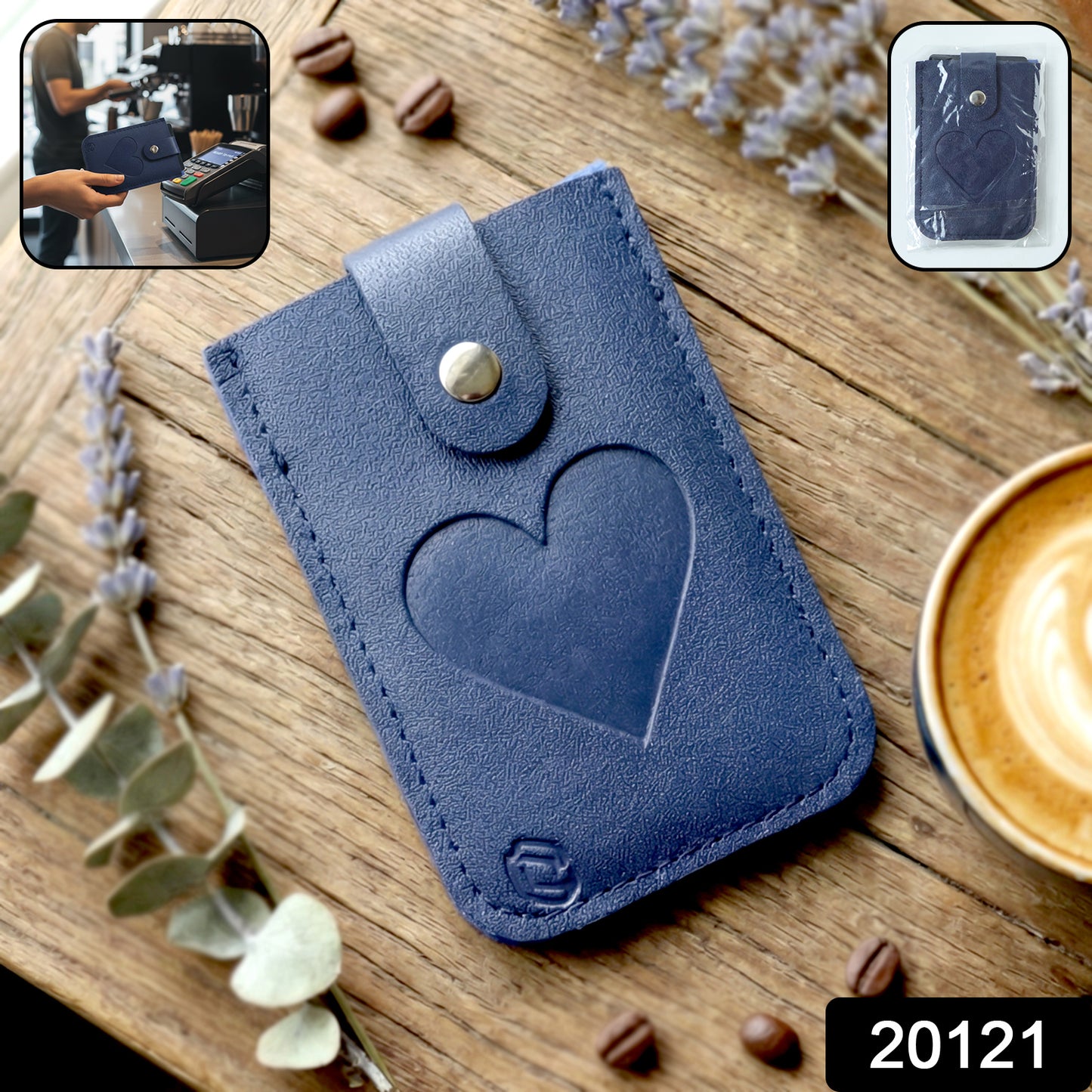 Premium Rfid Protected Card Holder Wallet (1 Pc)