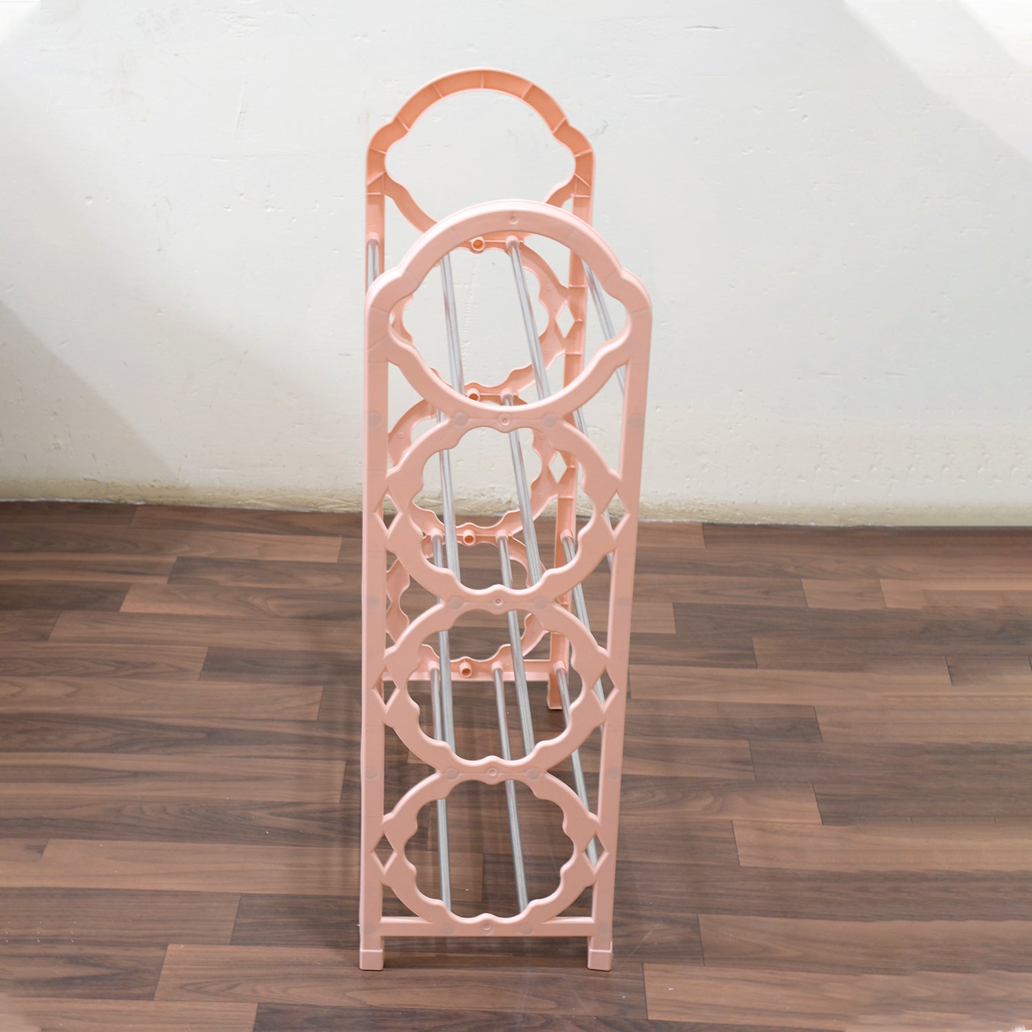 9392 Shoes Storage Shelf 4 Layer Spacesaving Shoes Show Rack Folding Shoe Rack Standing Shoe Rack Diy Shoes Storage Shelf Home Organizer For Bedroom Hallway And Closet Shoe Storage