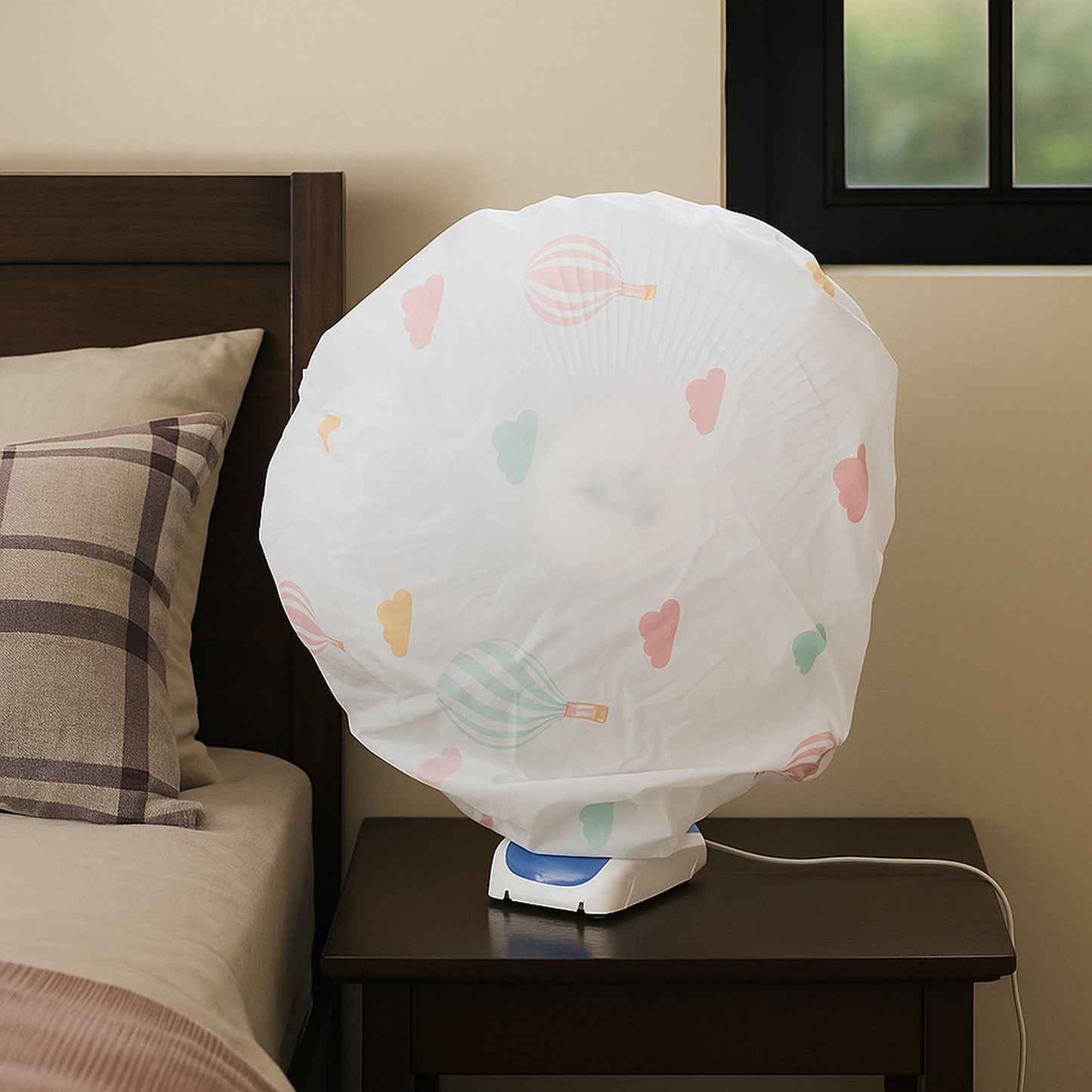 Protective Dust Cover For Table Fan (45 Cm 1 Pc)