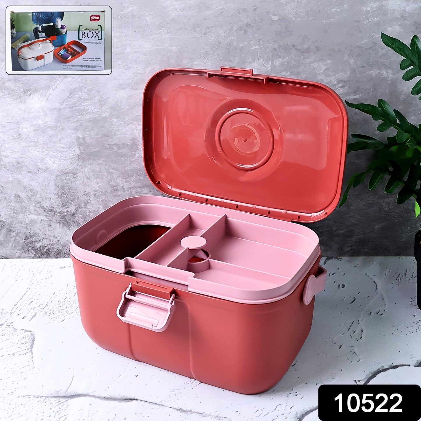 Supermom Multipurpose Storage Box With Handle (1 Pc)