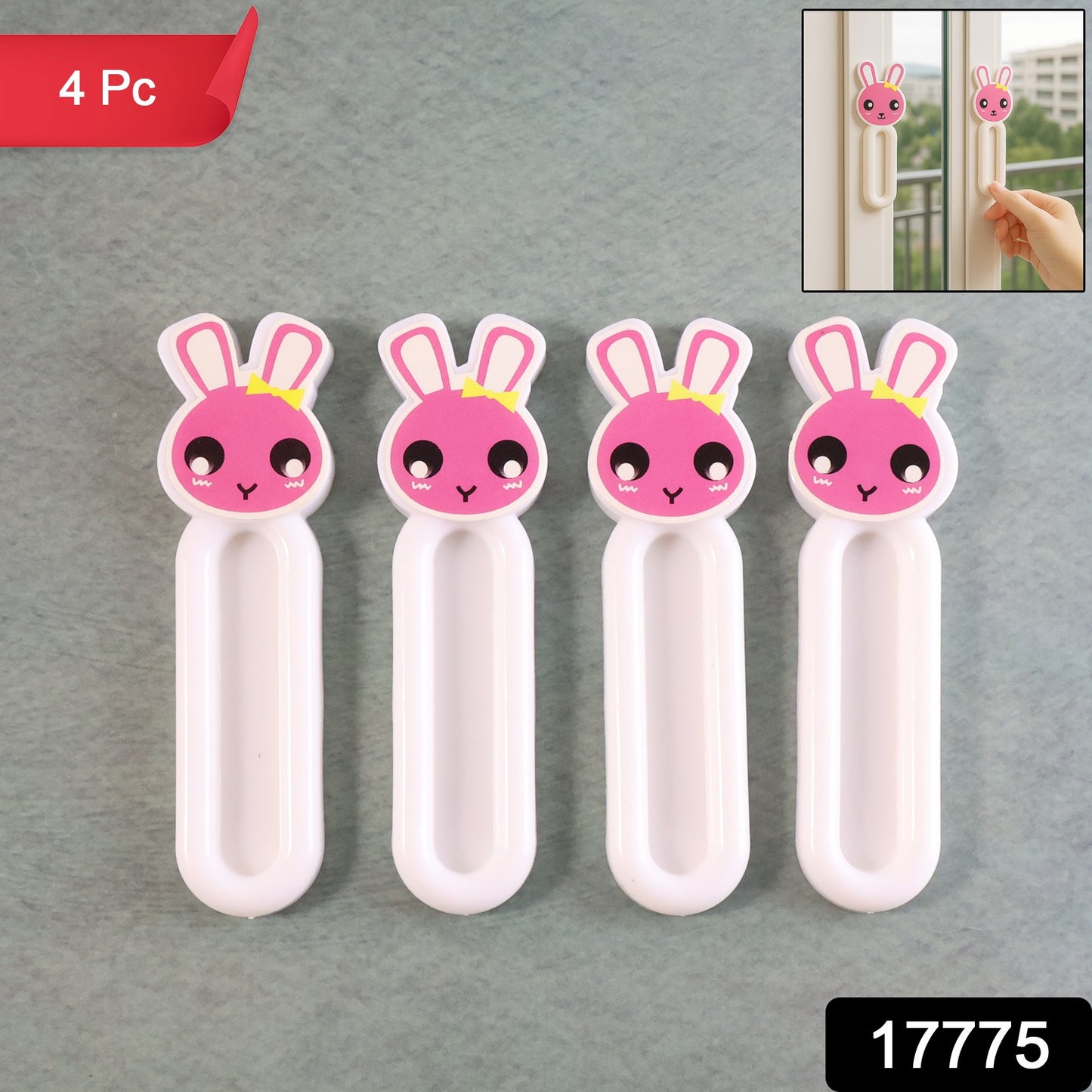 Self Stick Push Pull Helper (4 Pc)