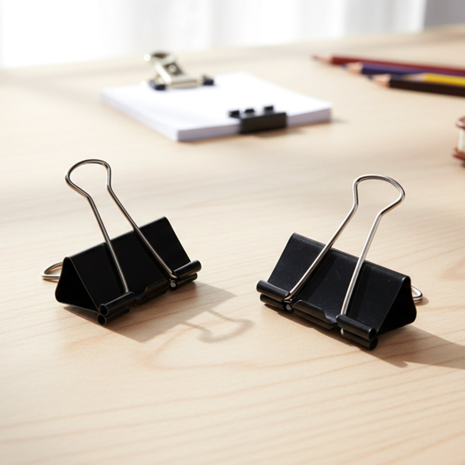 Binder Clip Paper Holder (2 Pc  19mm)