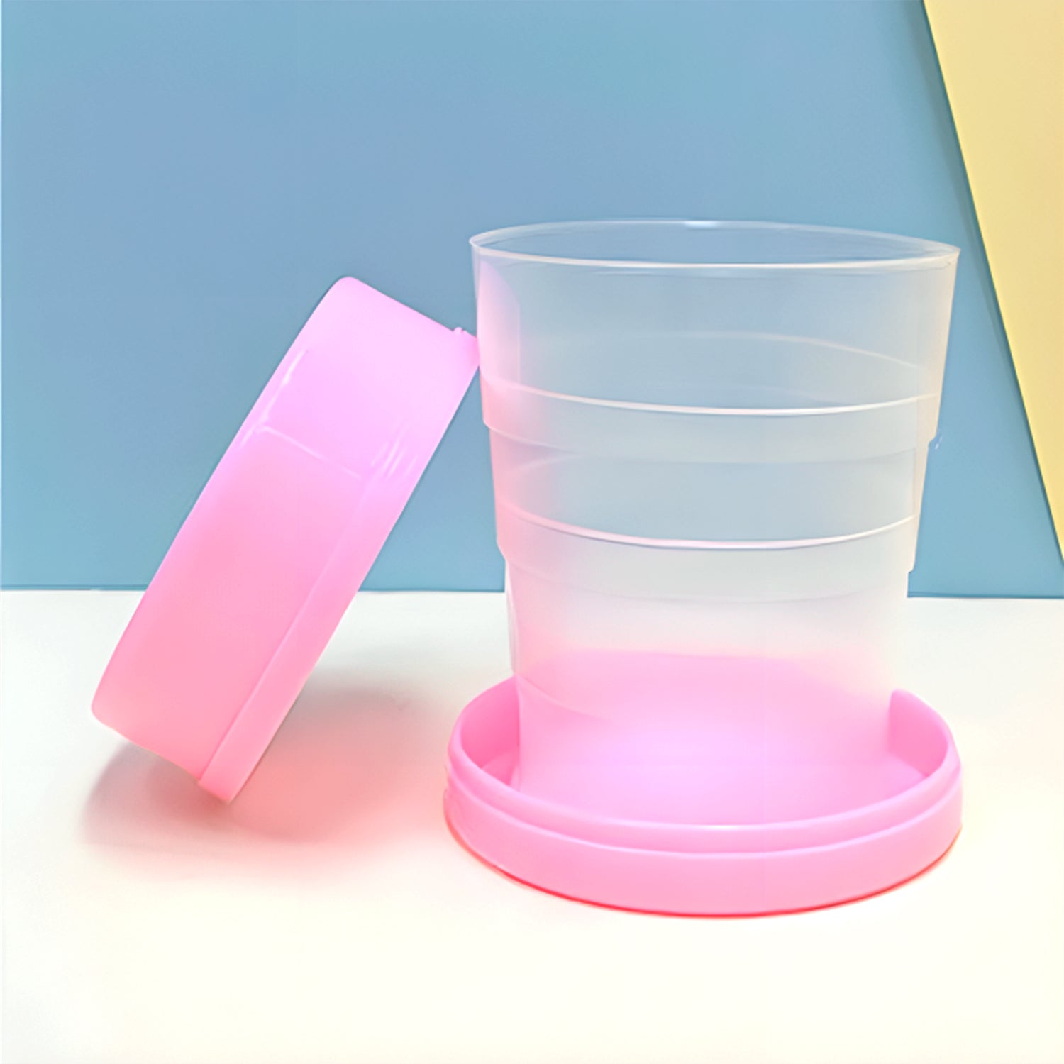 B Grade Portable Travelling Cup  Tumbler With Lid (Pack Of 1)