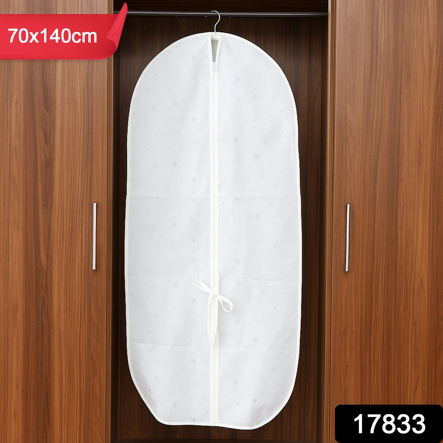 Premium Non-woven Garment Storage Cover (70 X 140 Cm  1 Pc)