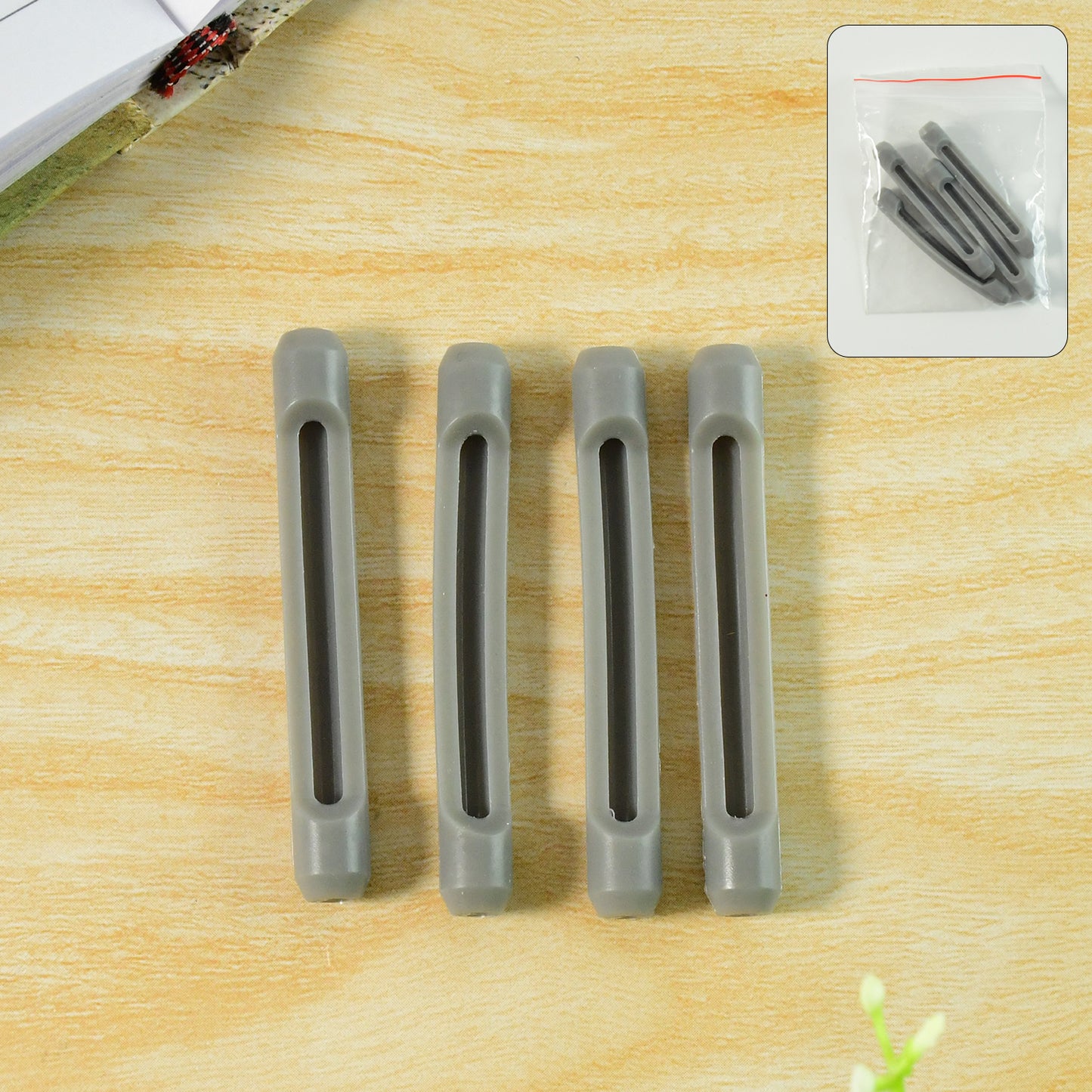 Anti-slip Eyeglass Temple Tip Sleeves - (4 Pc)