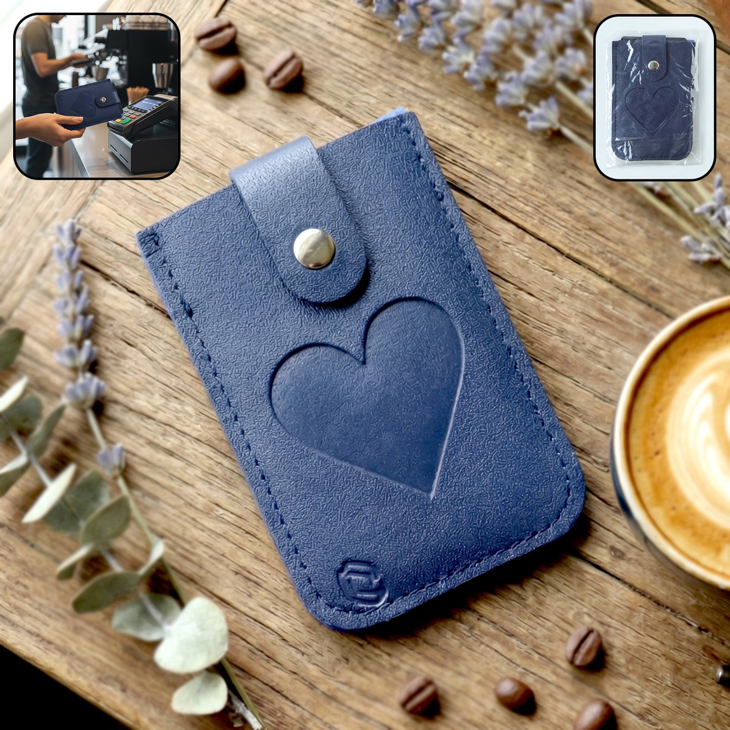 Premium Rfid Protected Card Holder Wallet (1 Pc)