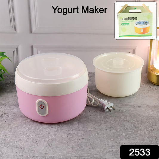 2533 Yogurt Maker Machine Plastic Container Electric Yogurt Maker
