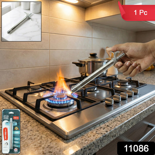 Manual Stainless-steel Gas Stove Spark Lighter (1 Pc)