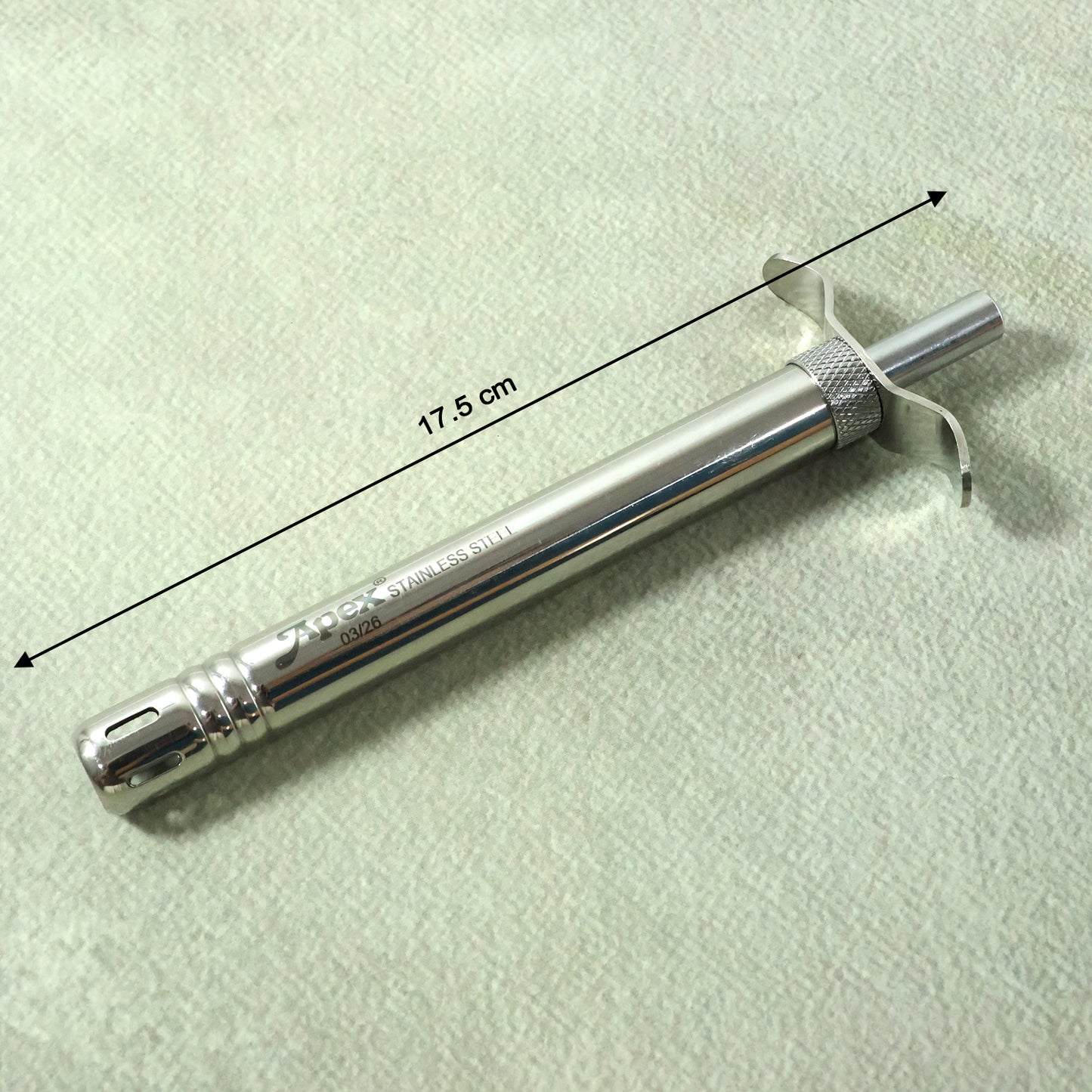 Manual Stainless-steel Gas Stove Spark Lighter (1 Pc)