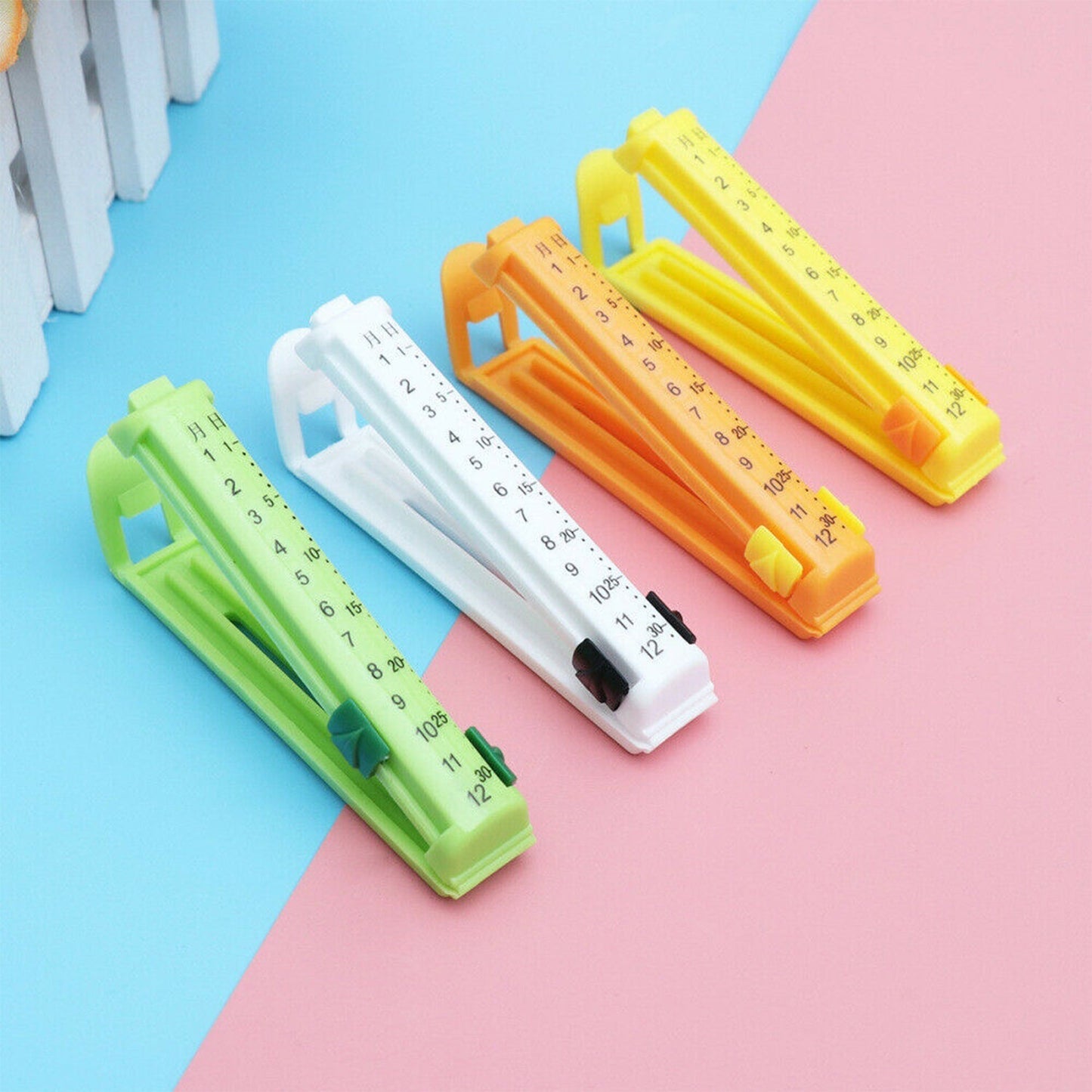 6309 4 Pc Food Sealing Clip Used For Sealing Of Packed Food Stuffs And Items To Prevent Them From Contamination.