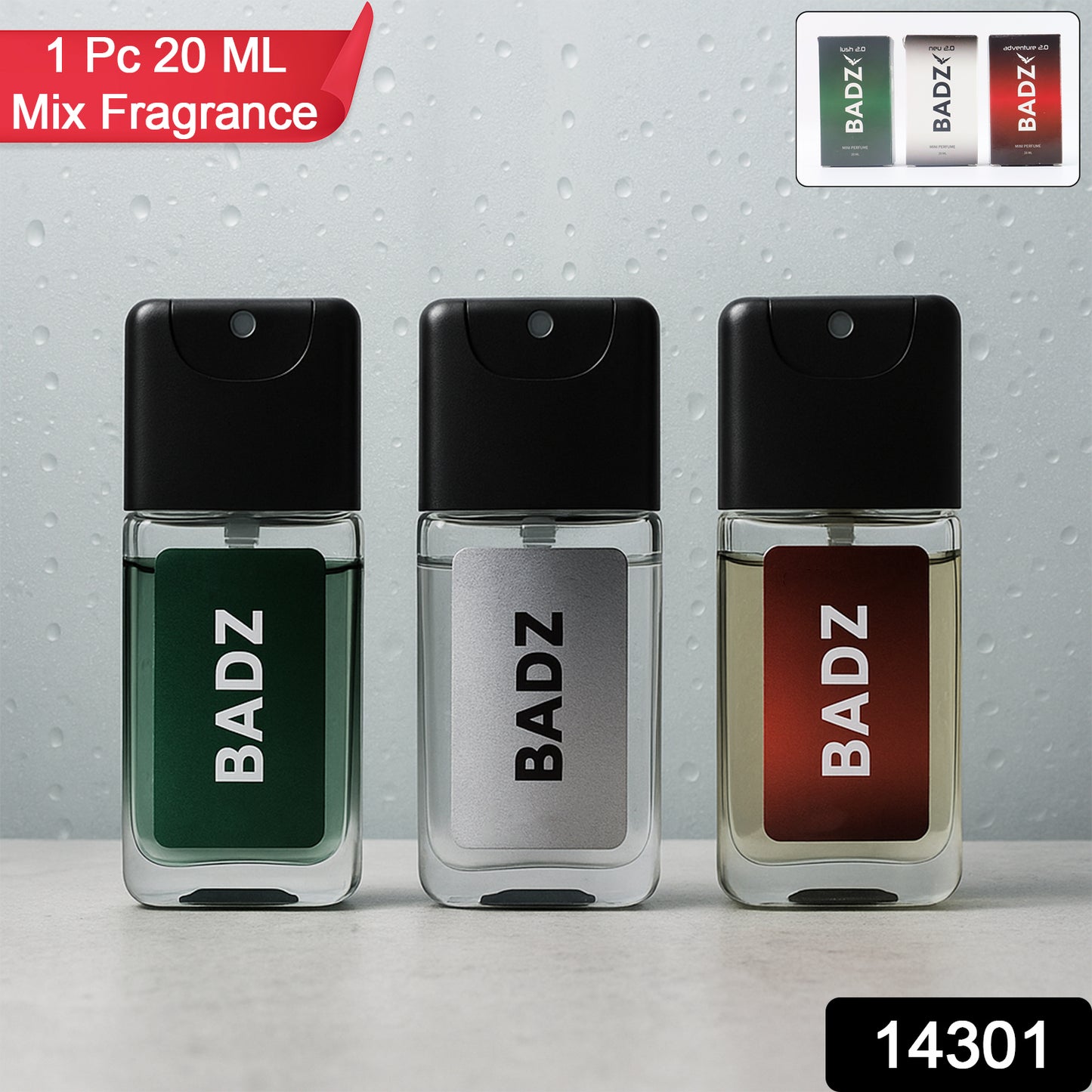 Premium Mixed Fragrance Aromatic Scents Set For Men  Women (20ml  1 Pc)