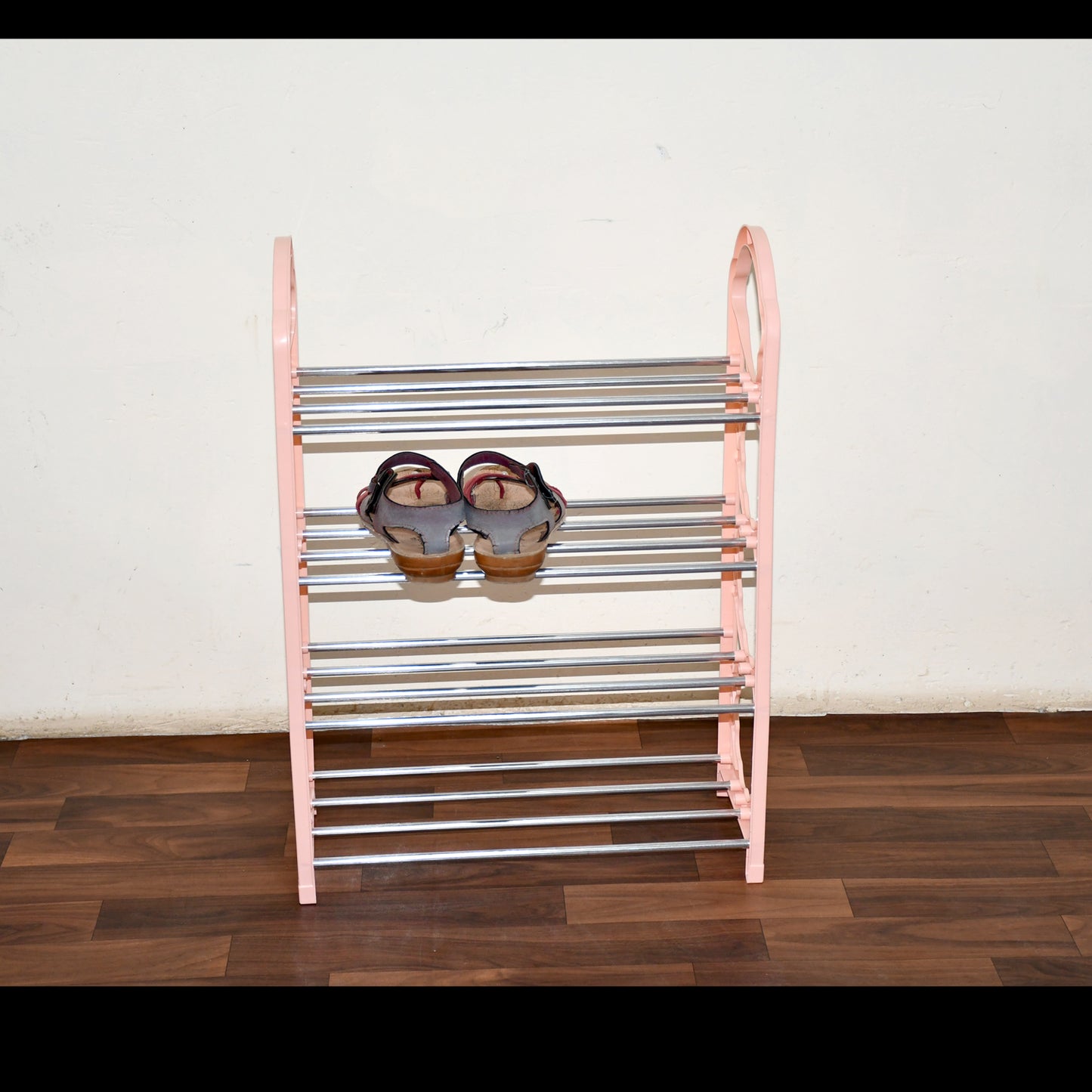 9392 Shoes Storage Shelf 4 Layer Spacesaving Shoes Show Rack Folding Shoe Rack Standing Shoe Rack Diy Shoes Storage Shelf Home Organizer For Bedroom Hallway And Closet Shoe Storage