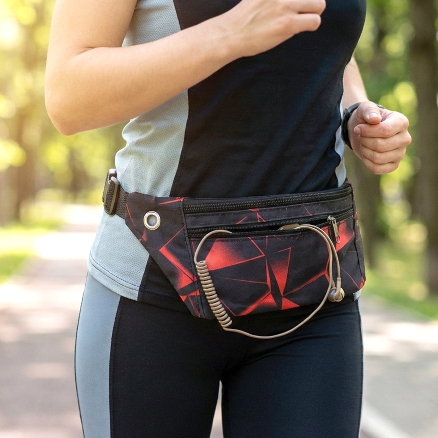Adjustable Sports Waist Pouch (1 Pc)