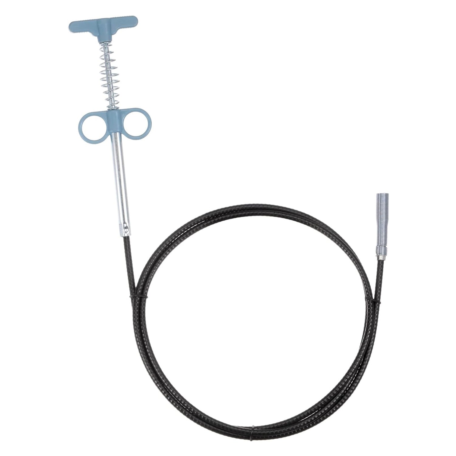 Flexible Spring Drain Cleaning Tool With Hand Grip (1 Pc  57 Cm)