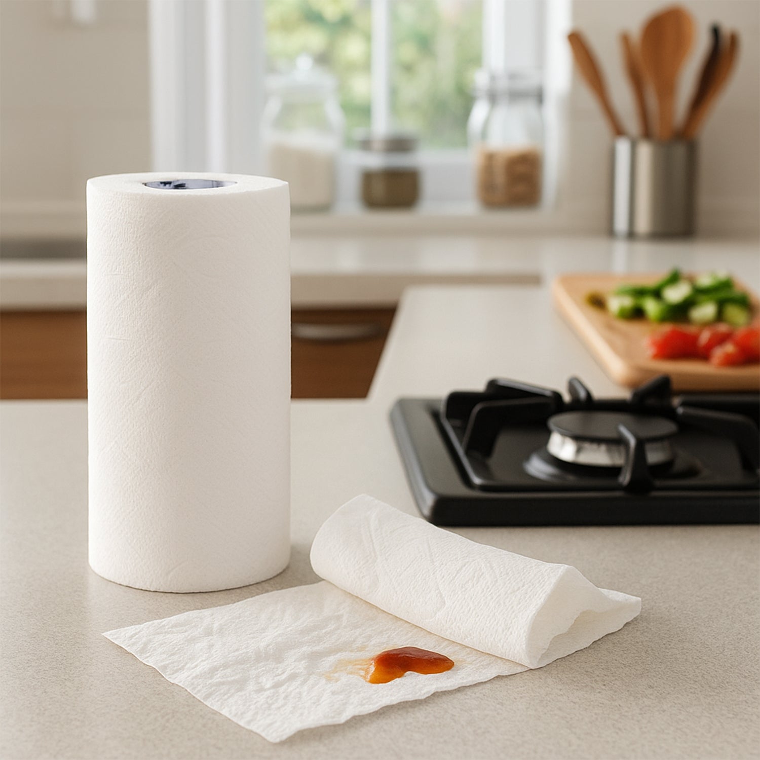 Freshee Kitchen Paper Towel Roll - 60 Sheets (21.5  22 Cm Each)