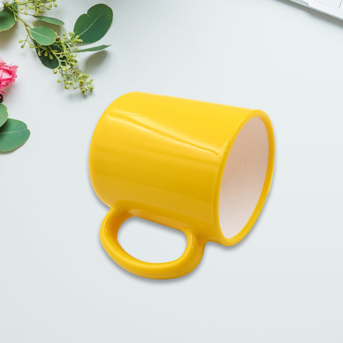 4121 Mix Design  Color Coffee Mug With Spoon And Box Packing Design Coffee Mug Used For Drinking And Taking Coffees And Some Other Beverages In All Kinds Of Places (1 Pc)