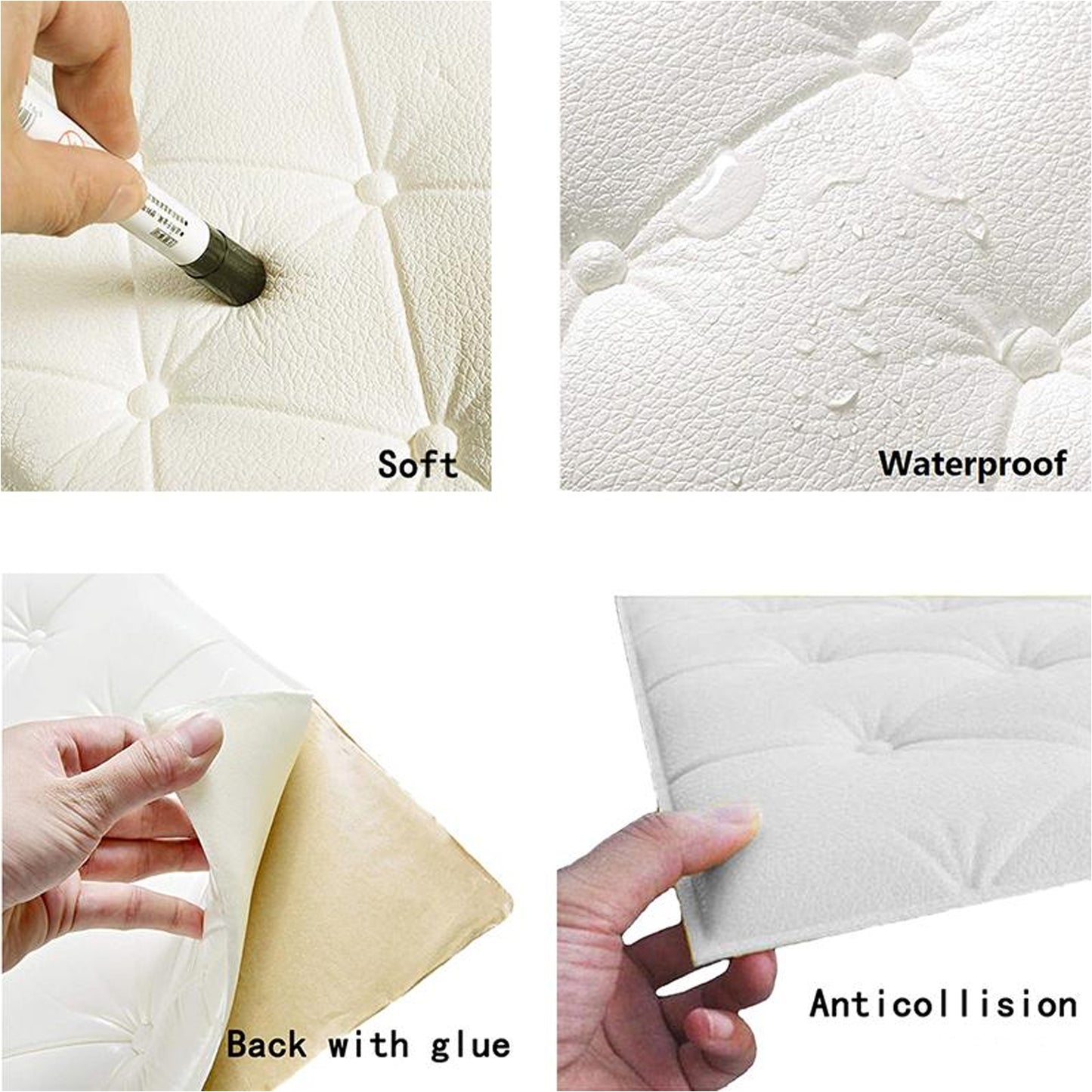 Mix Color 3d Adhesive Wallpaper