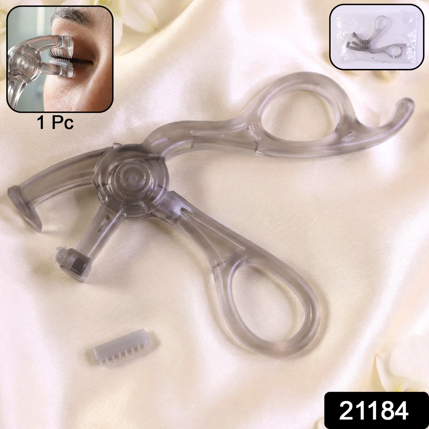 Transparent Eyelash Curler Tool (1 Pc)
