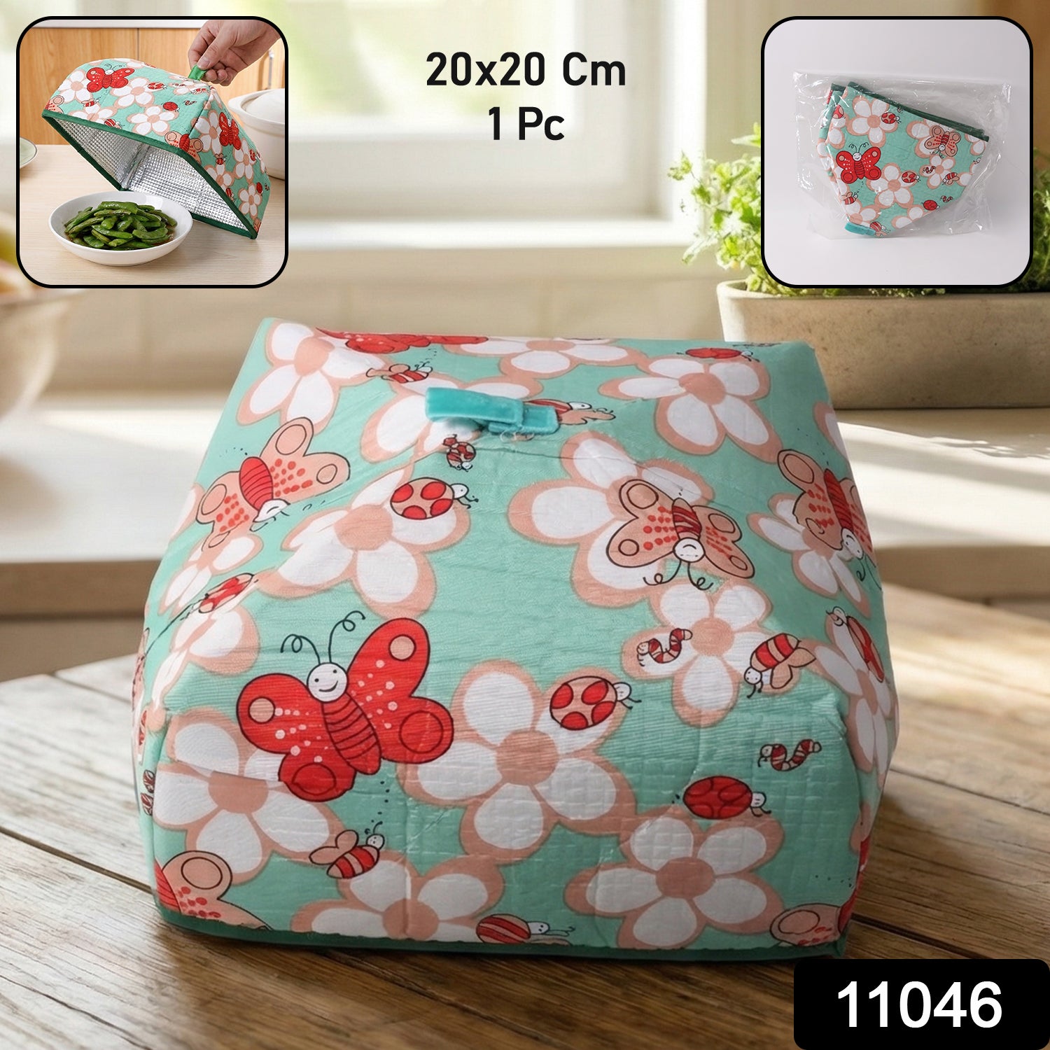 Foldable Food Cover (20 X 20 Cm 1 Pc)