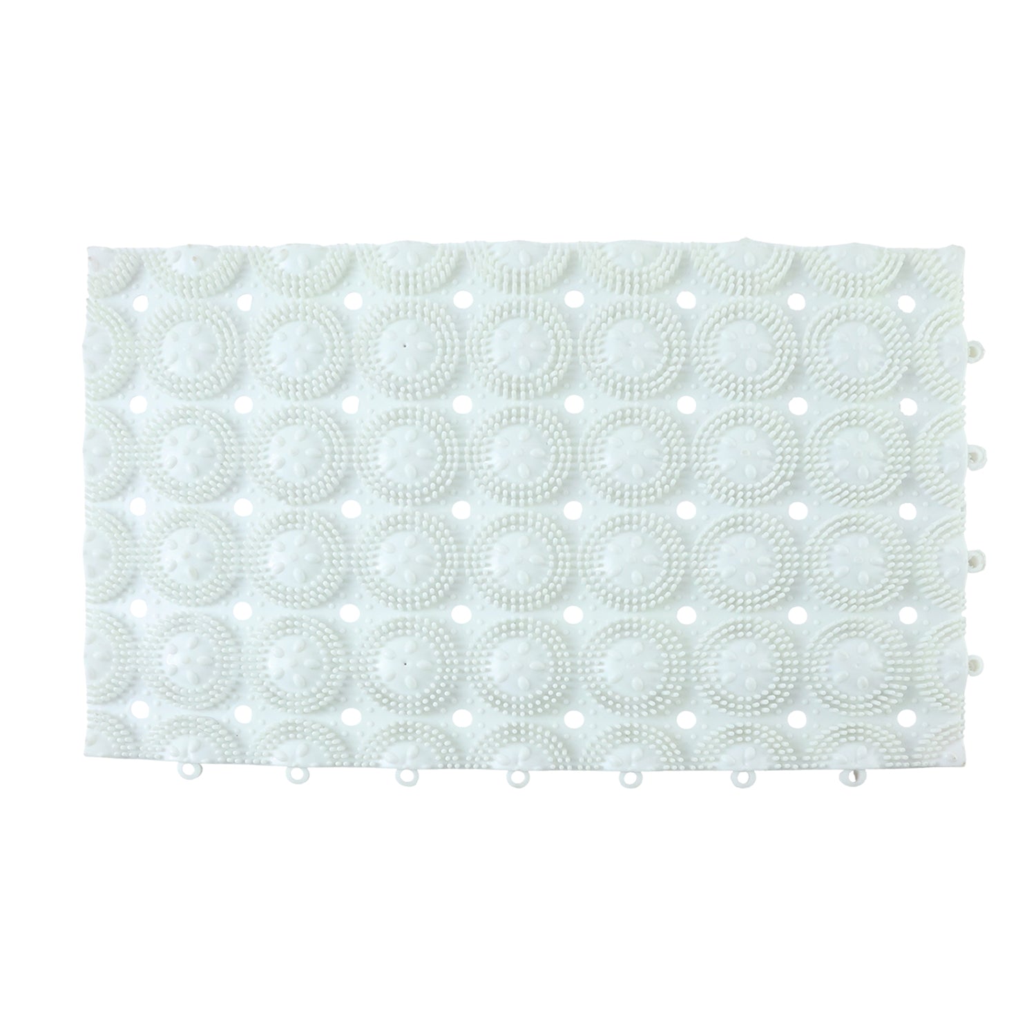 Anti-slip Bathroom Massage Mat With Suction Cups (33  21 Cm  4 Pc)