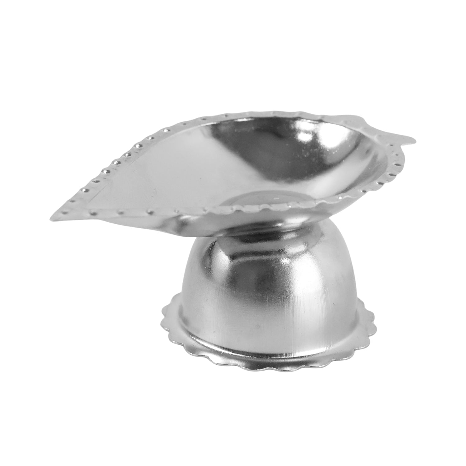 Stainless Steel Diamond Design Agarbatti  Diya Stand (1 Pc)