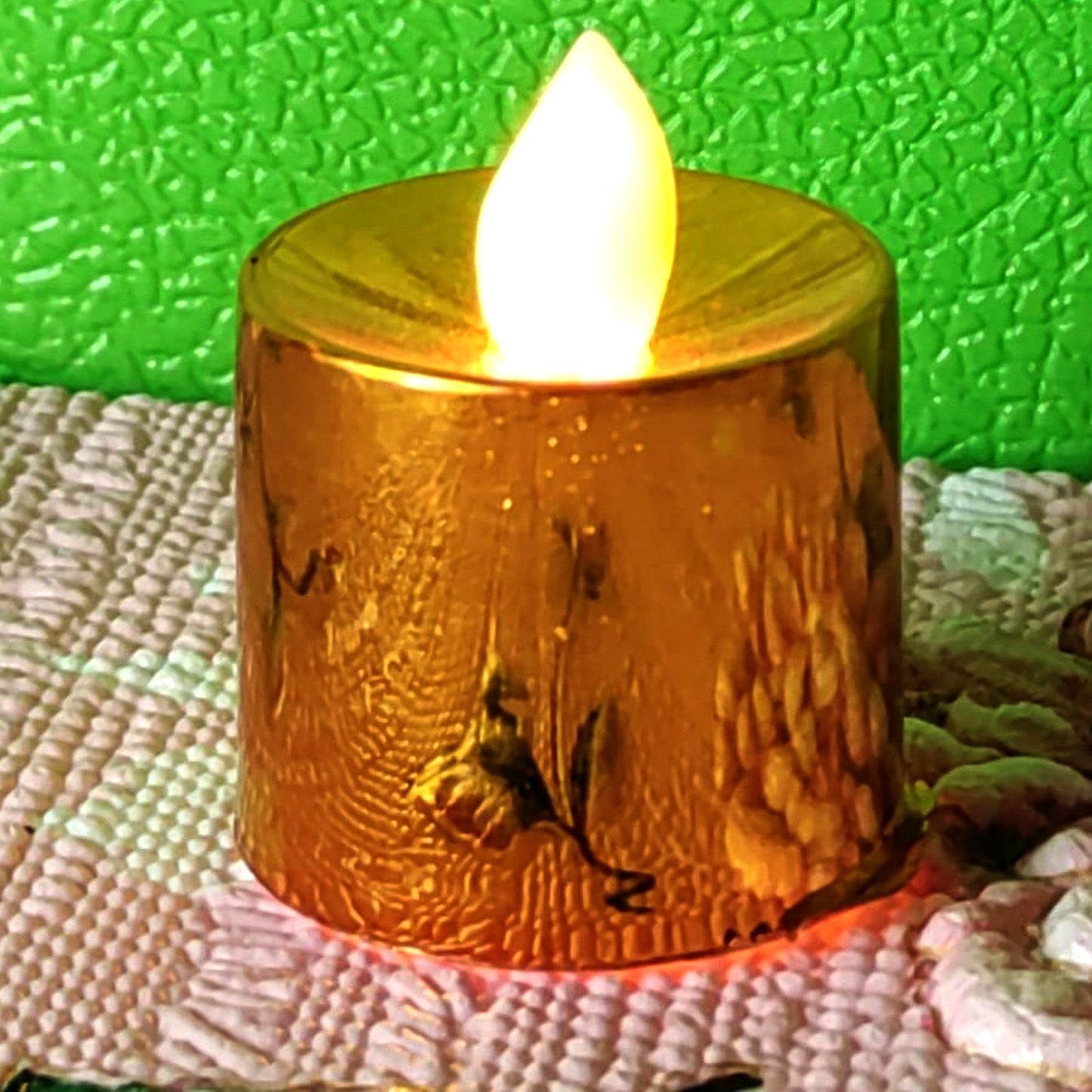 Electrical Candles Diya Led Tea Light Plastic Candle Light Candle Candle (24 Pc Set)