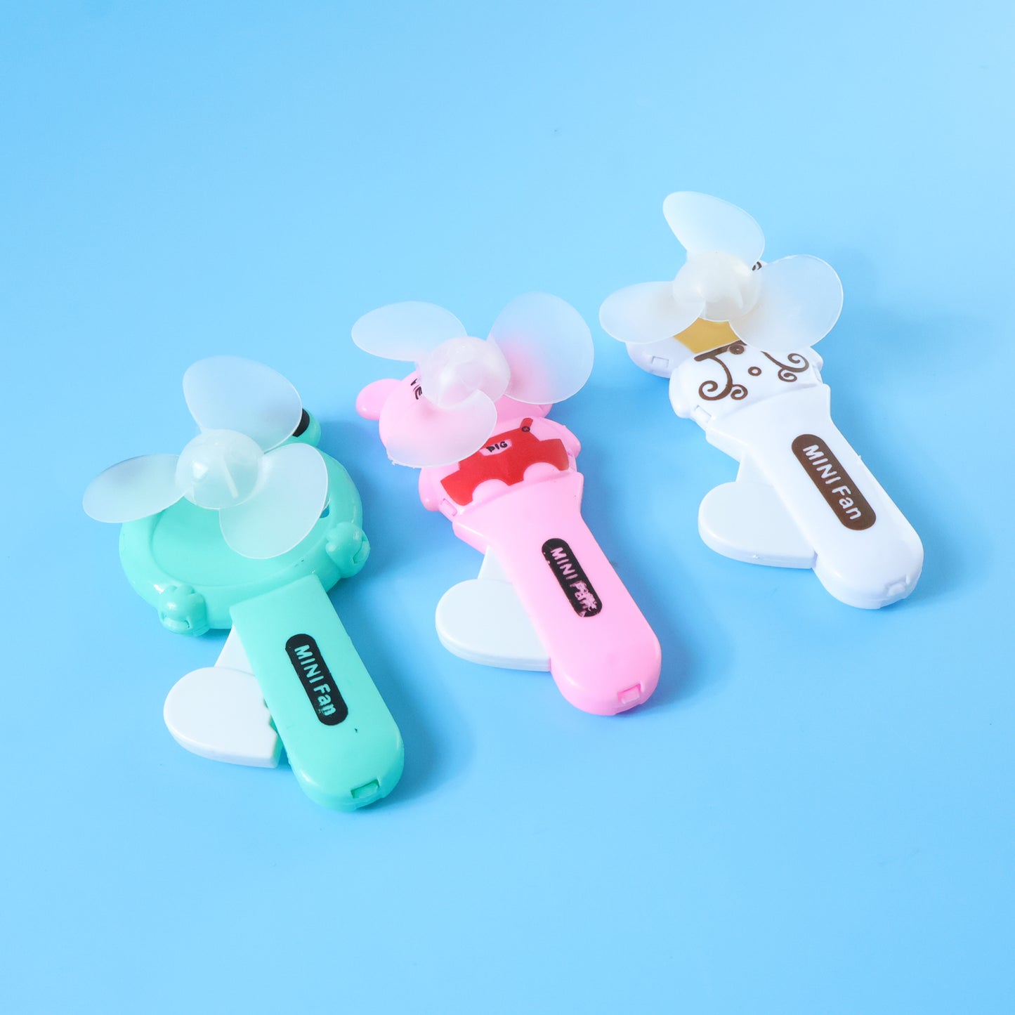 Cute Mini Handheld Fan (1 Pc Mix Color  Design)