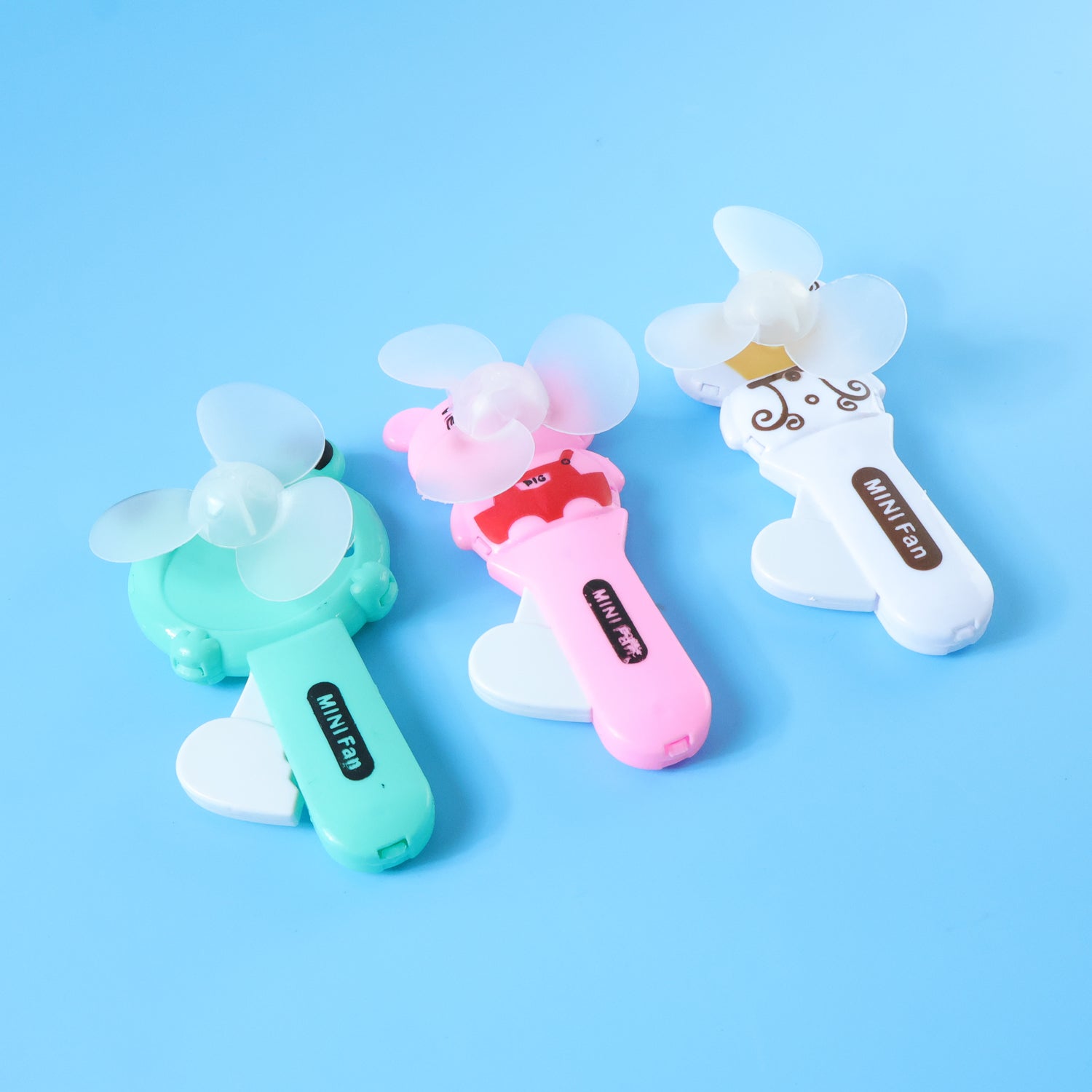 Cute Mini Handheld Fan (1 Pc Mix Color  Design)