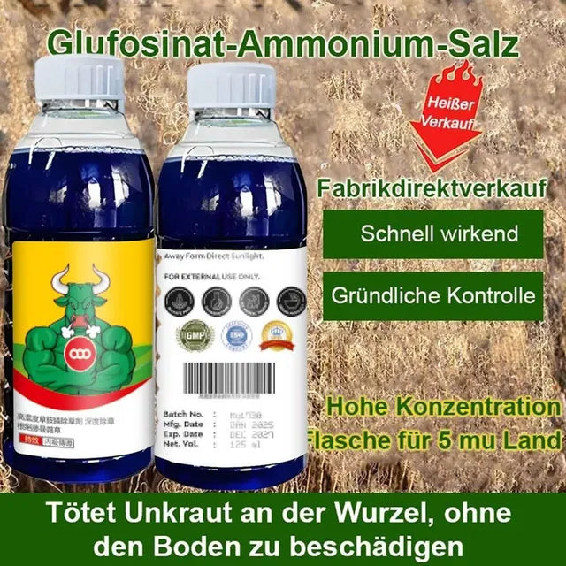 High-Concentration Glufosinate Herbicide All Crop (Pack of 2)