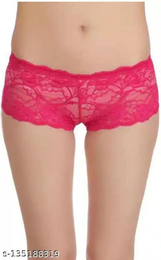 Net Briefs for Women (Pink, 9XL)