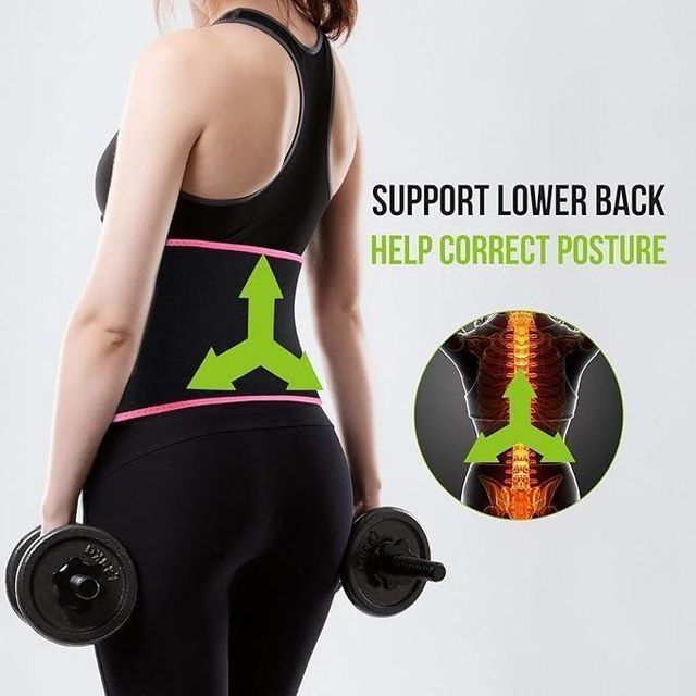 Adjustable Waist Trimmer Belt ( Pack of 2 )