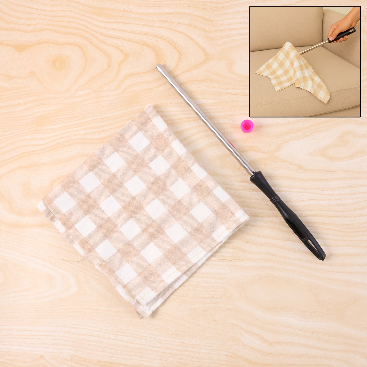 Non-extendable Dusting Cloth With Handle (1 Pc)