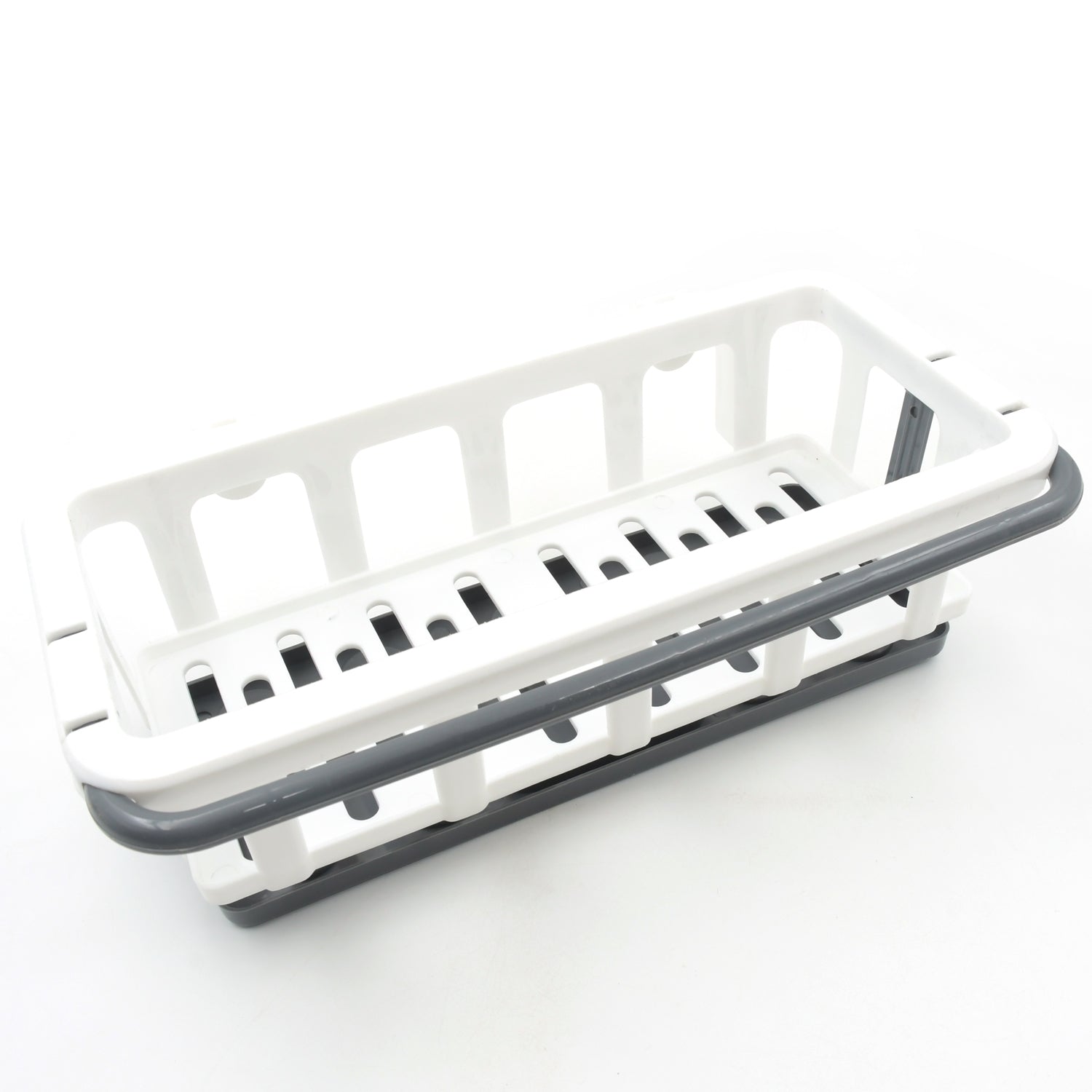8788 Multipurpose Platic Hanging Drain Rack Retractable Sponge Storage Hanging Rack With Adhesive Hook For Kitchen And Bathroom Dishcloth Holders Basket Drying Tray Organizer