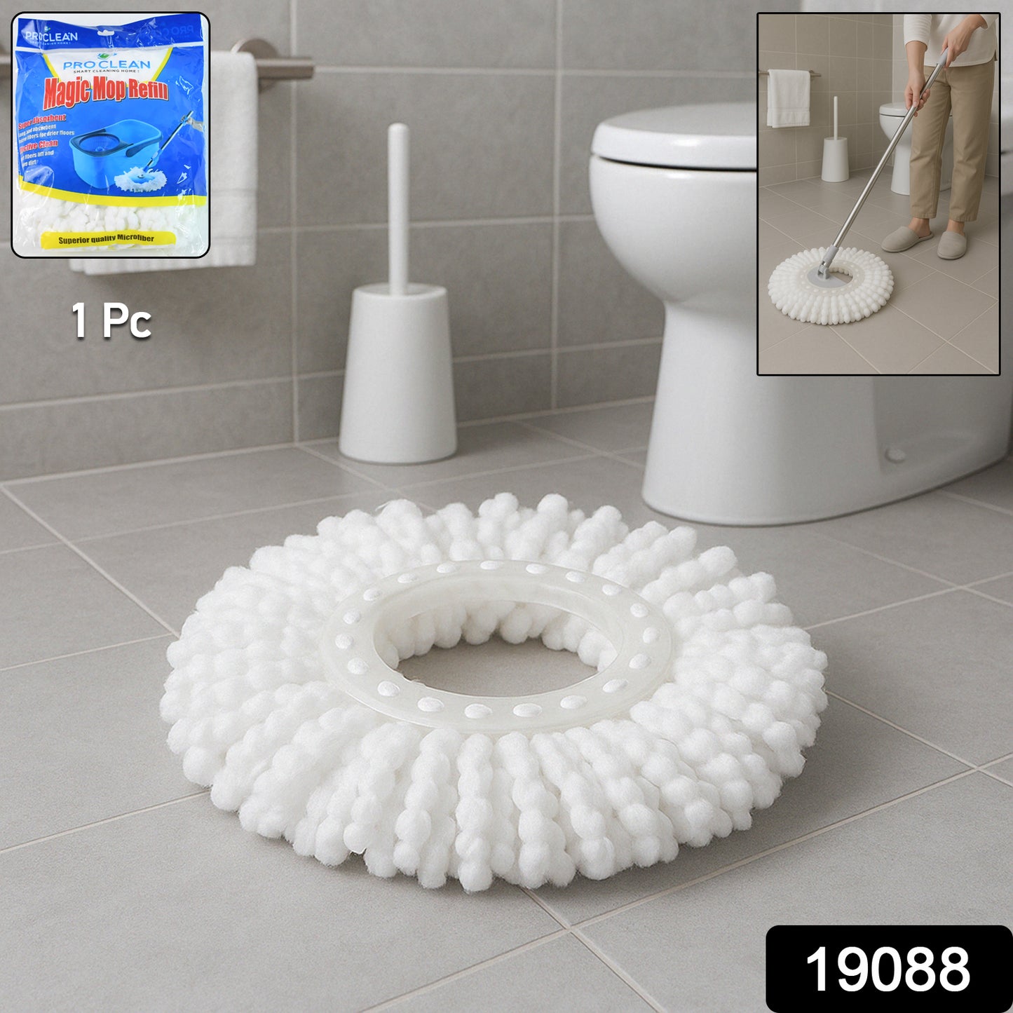 Pro Clean Magic Mop Refill Head (1 Pc)