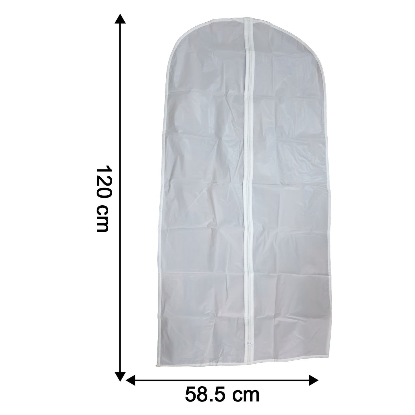 Transparent Garment Cover Bag (120  58 Cm 1 Pc)