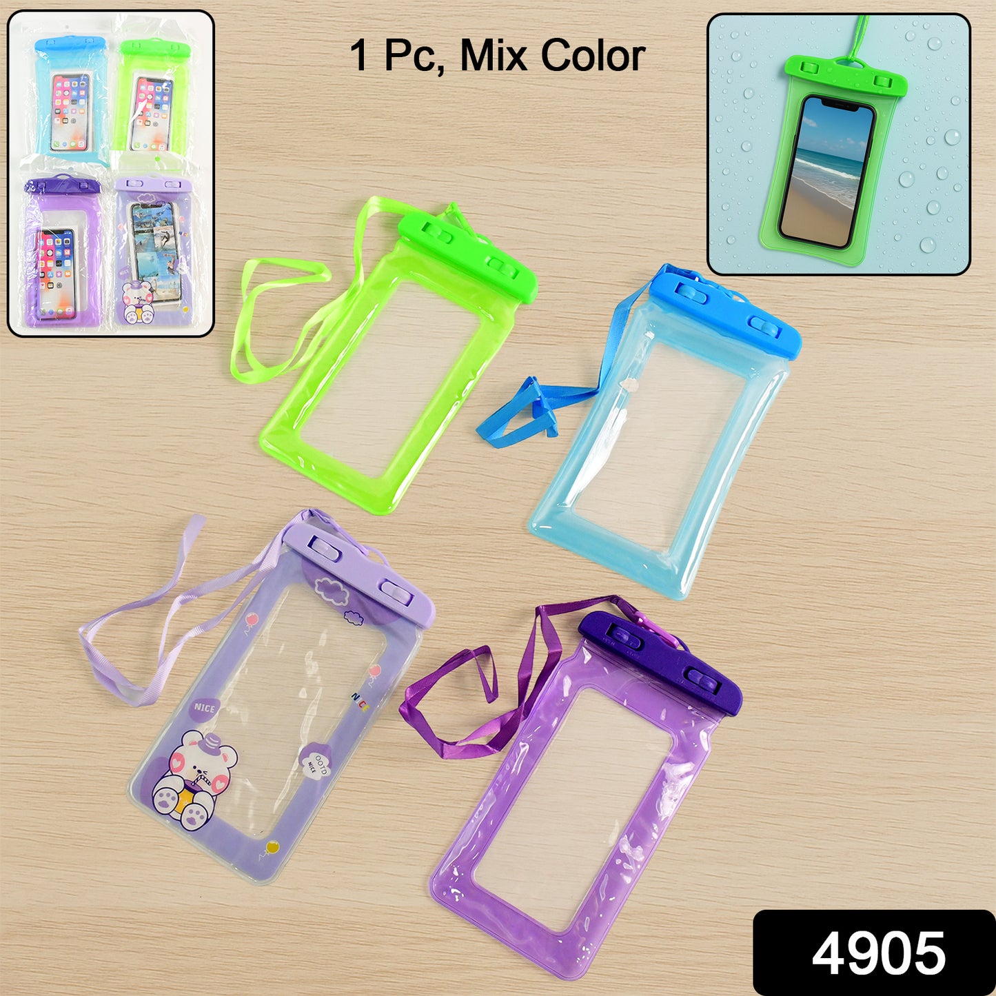 4905 Pouch Cover Mobile Water Protector