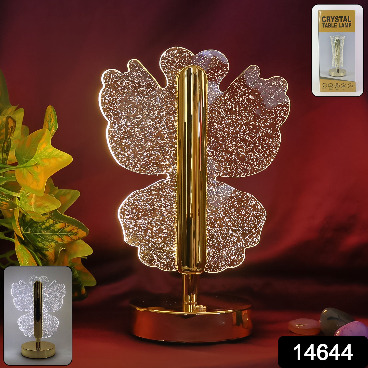Luxury Crystal Table Lamp (1 Pc)