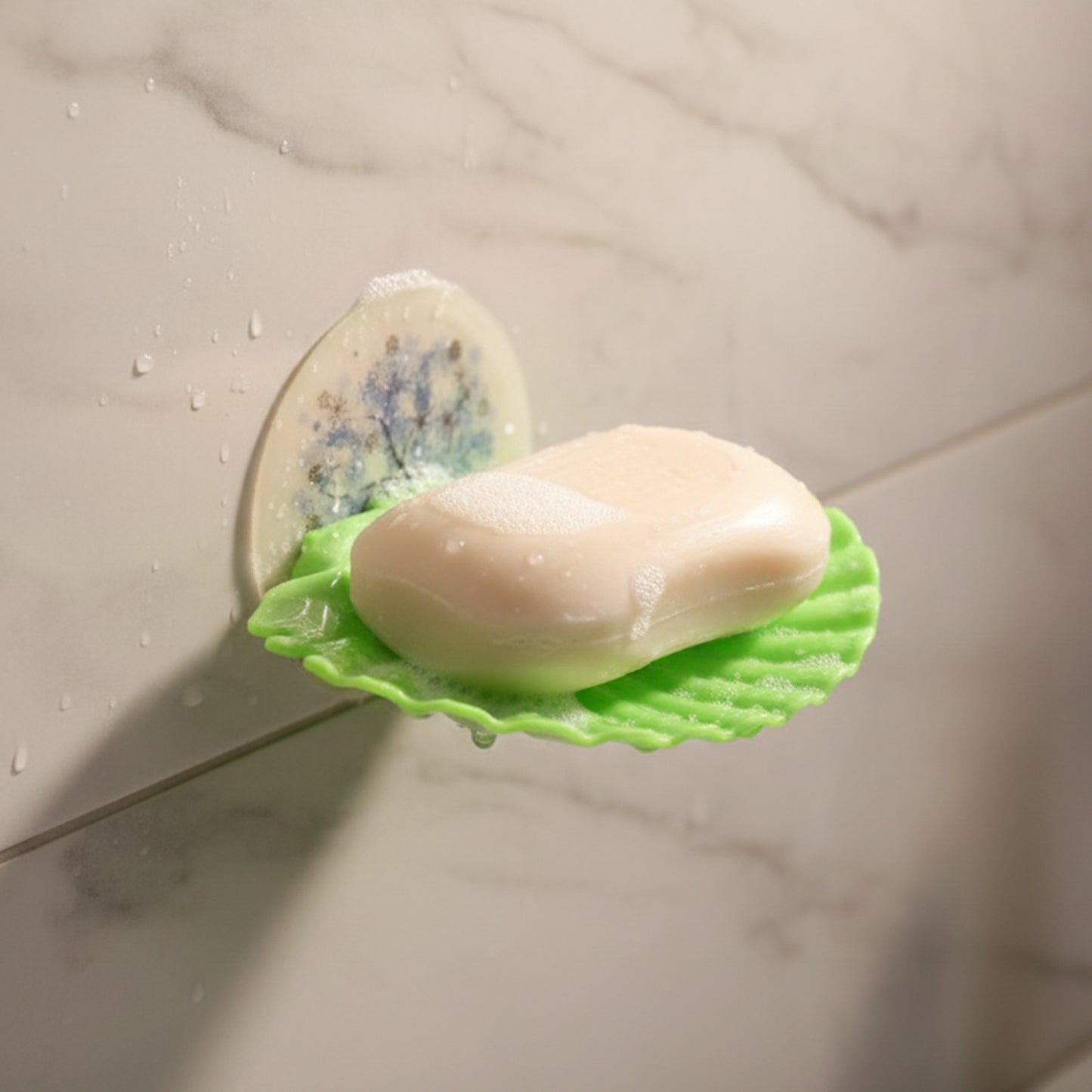 Premium Self-adhesive Wall-mounted Soap Holder Tray (1 Pc)