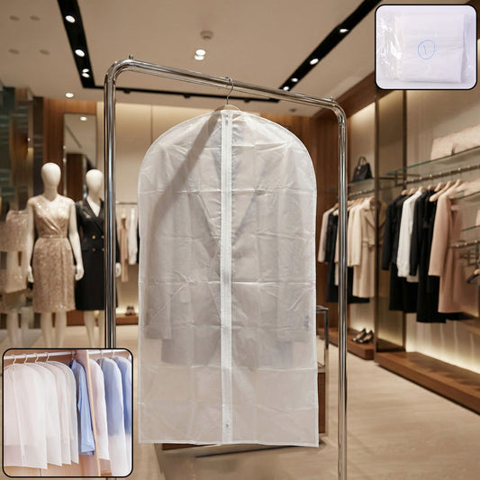 Transparent Garment Cover Bag (120  58 Cm 1 Pc)