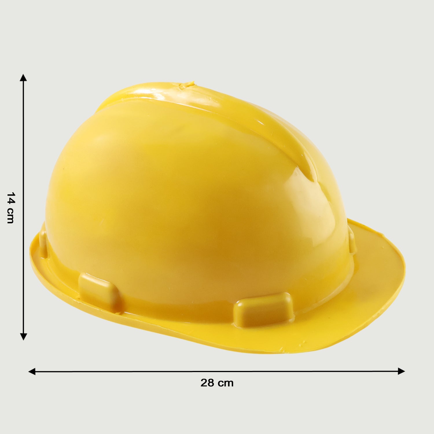 B-grade Yellow Safety Helmet  Industrial Protective Hard Hat (1 Pc)